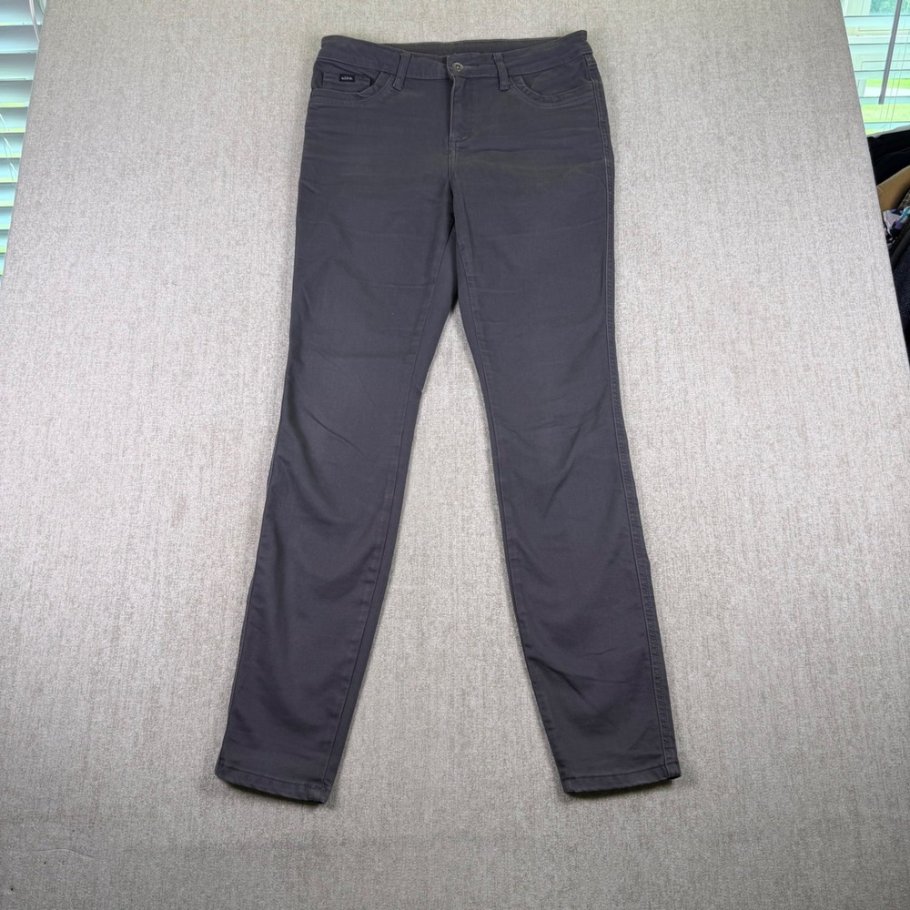 Kuhl Kontra‎ Skinny Pants Womens 10 Long Gray Outdoor Casual Lightweight Hiking